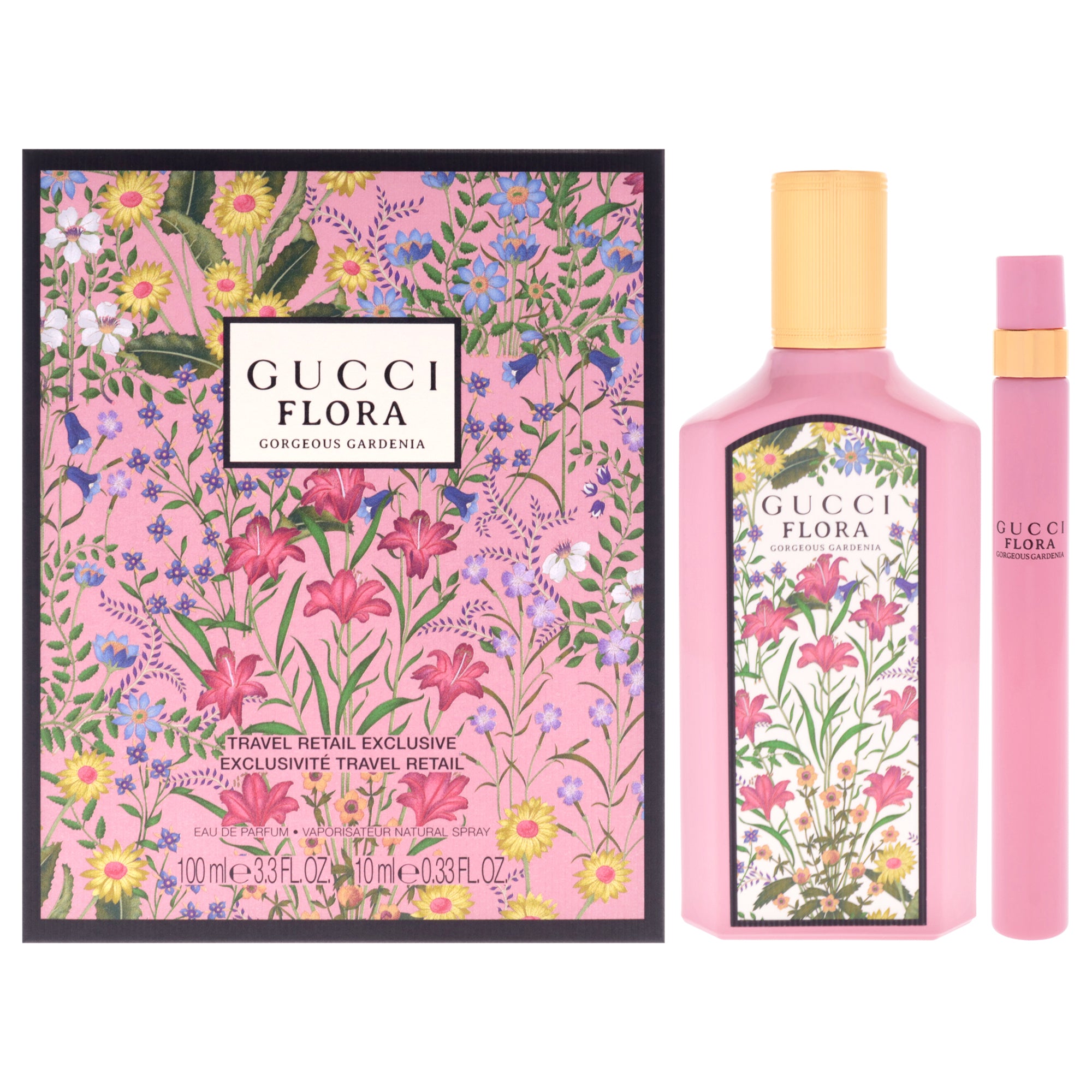 Gucci Flora Gorgeous Gardenia 2 Pc Gift Set-Thefragrancemart.com
