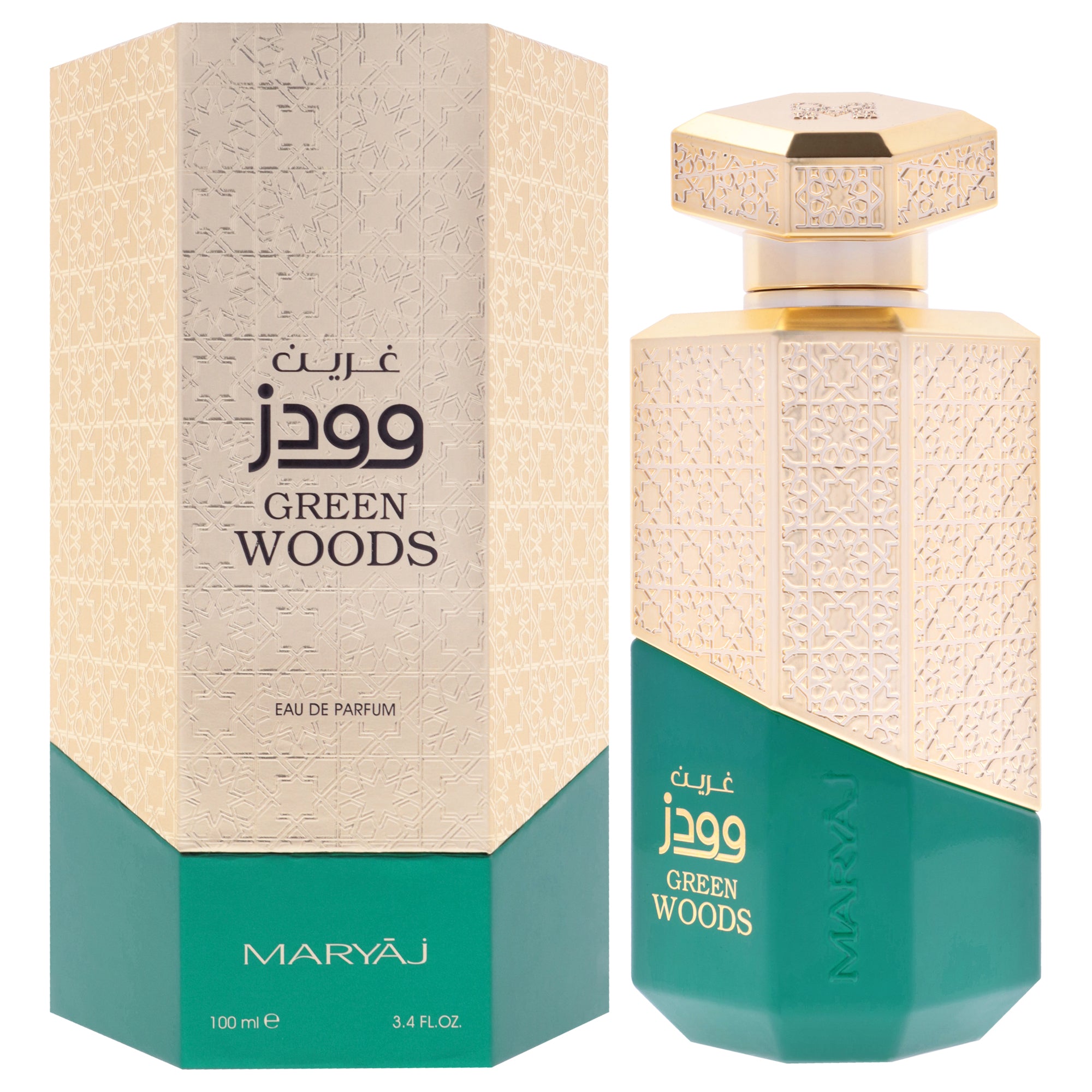 Green Wood by Maryaj for Unisex - 3.4 oz EDP Spray Eau De Parfum-Thefragrancemart.com