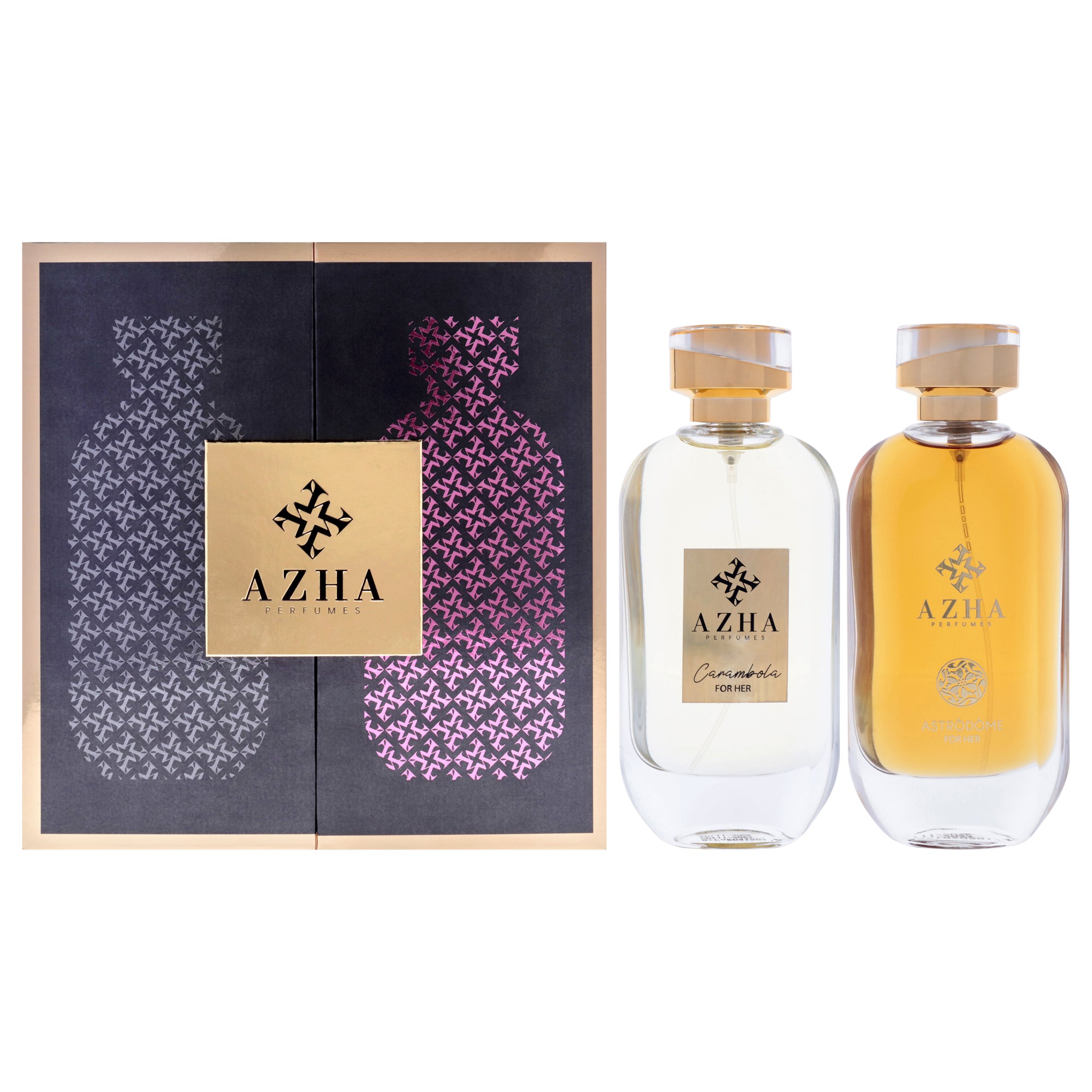 Azha Perfume Set 2 Pc Gift Set-Thefragrancemart.com
