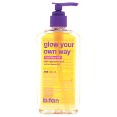 B.Tan Glow Your Own Way - Hydrated AF Gradual Self Tan Gel -Thefragrancemart.com