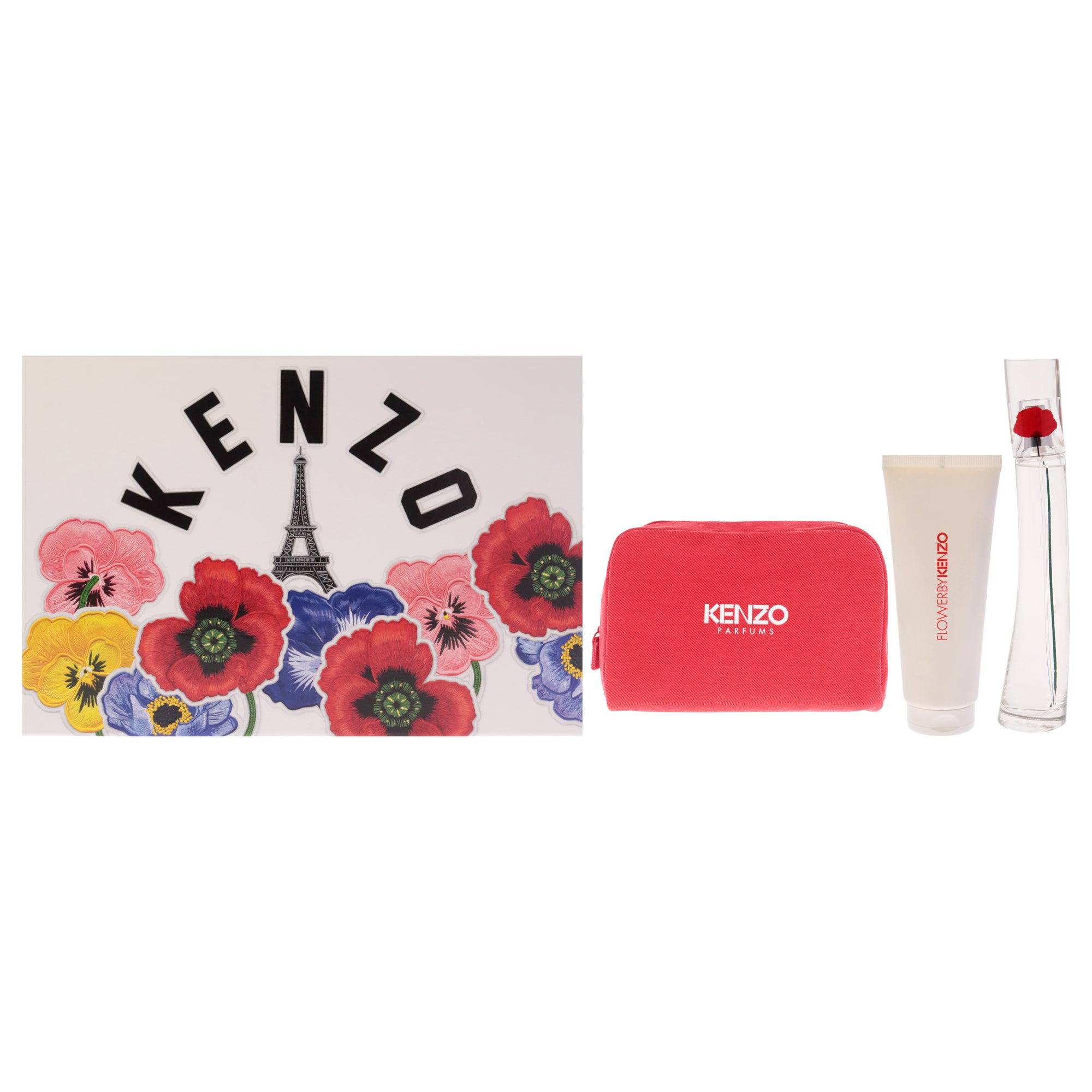 Kenzo Flower 3 Pc Gift Set-Thefragrancemart.com