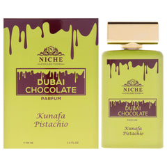 Khalis Niche Collection - Dubai Chocolate Kunafa Pistachio Eau De Parfum-Thefragrancemart.com