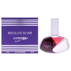 Khalis Luxury Collection - Resolute Silver Eau De Parfum-Thefragrancemart.com