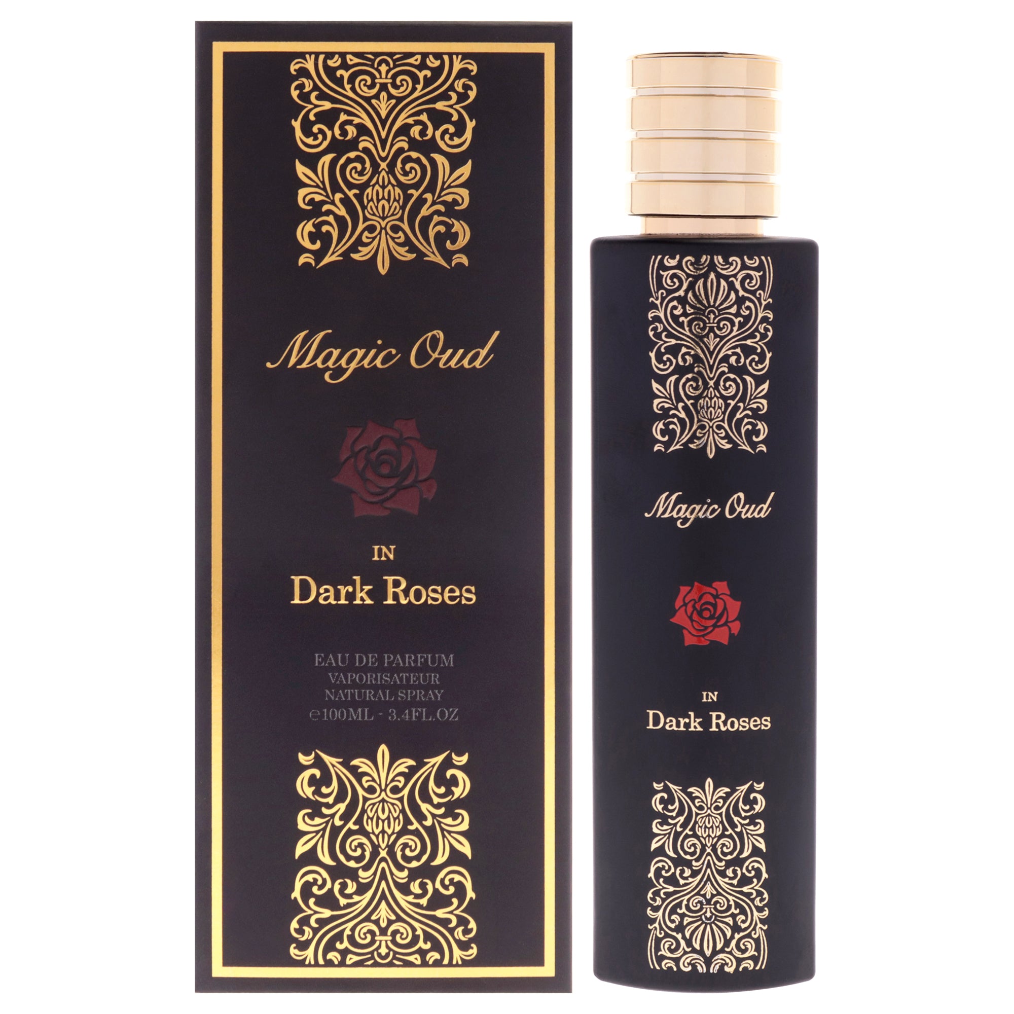 Paris Corner Magic Oud Dark Roses Eau De Parfum-Thefragrancemart.com