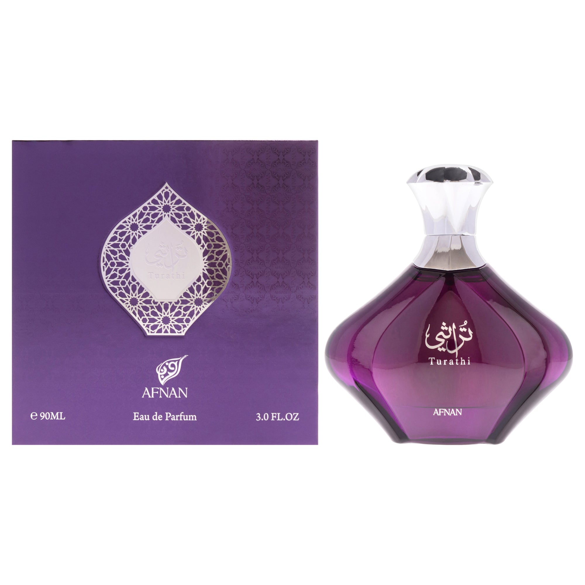 Afnan Turathi Purple Eau De Parfum-Thefragrancemart.com