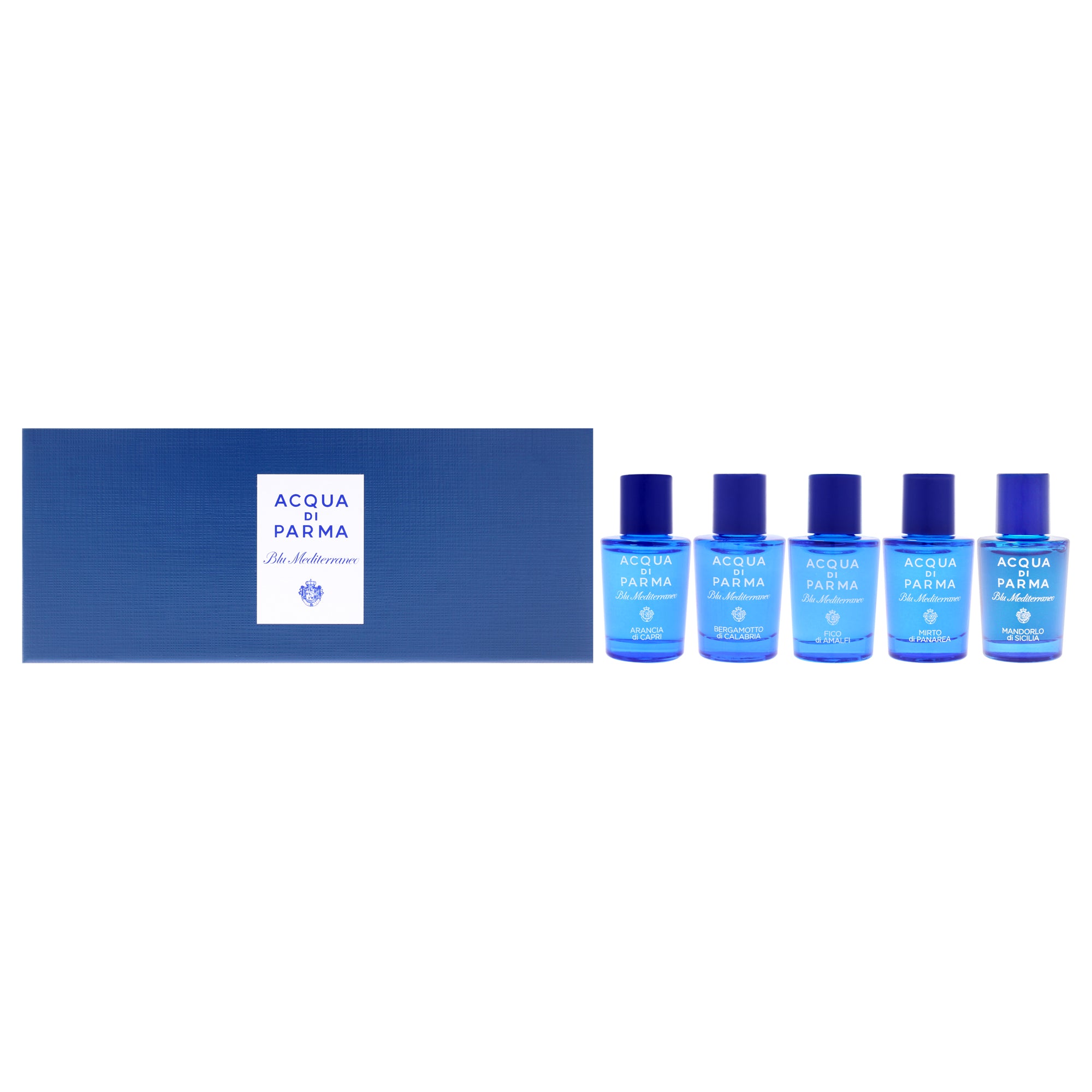 Acqua Di Parma Blu Mediterraneo 5 Pc Mini Gift Set-Thefragrancemart.com