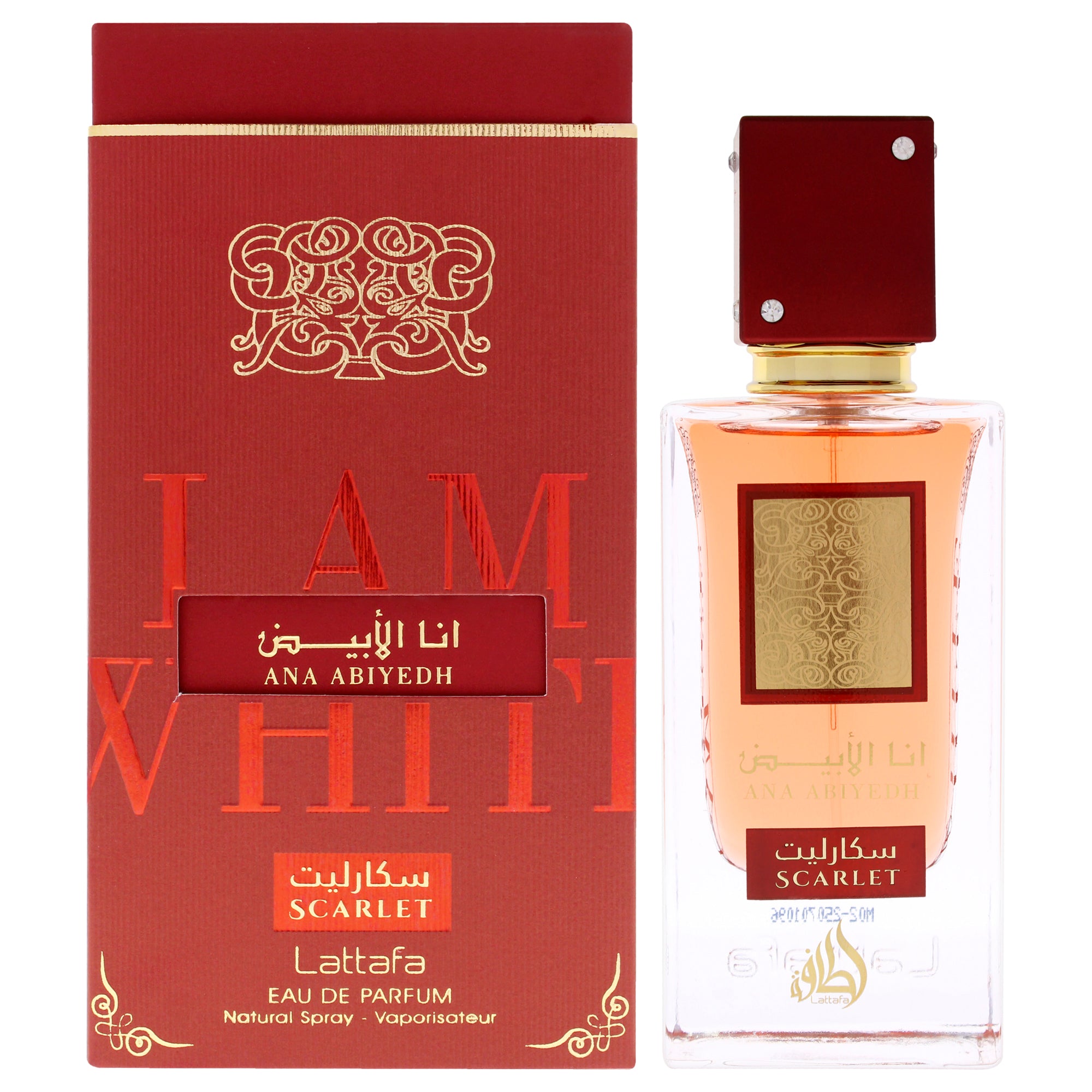 Lattafa Ana Abiyedh Scarlet Eau De Parfum-Thefragrancemart.com