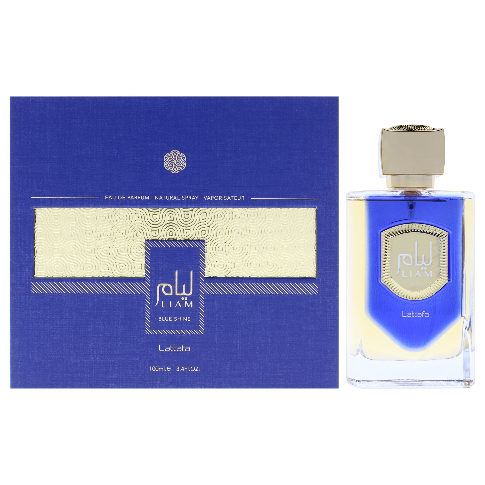 Lattafa Liam Blue Shine Eau De Parfum-Thefragrancemart.com