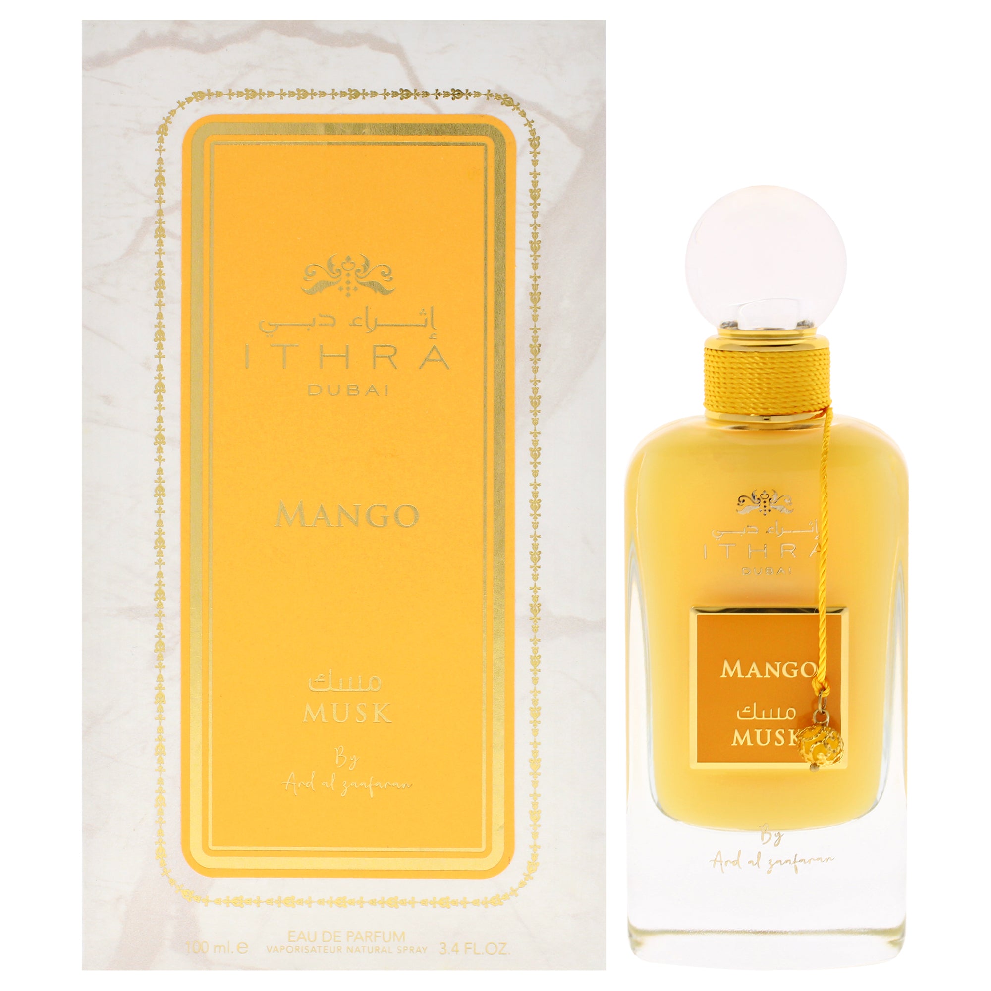Ard Al Zaafaran Ithra Dubai Musk - Mango Eau De Parfum-Thefragrancemart.com