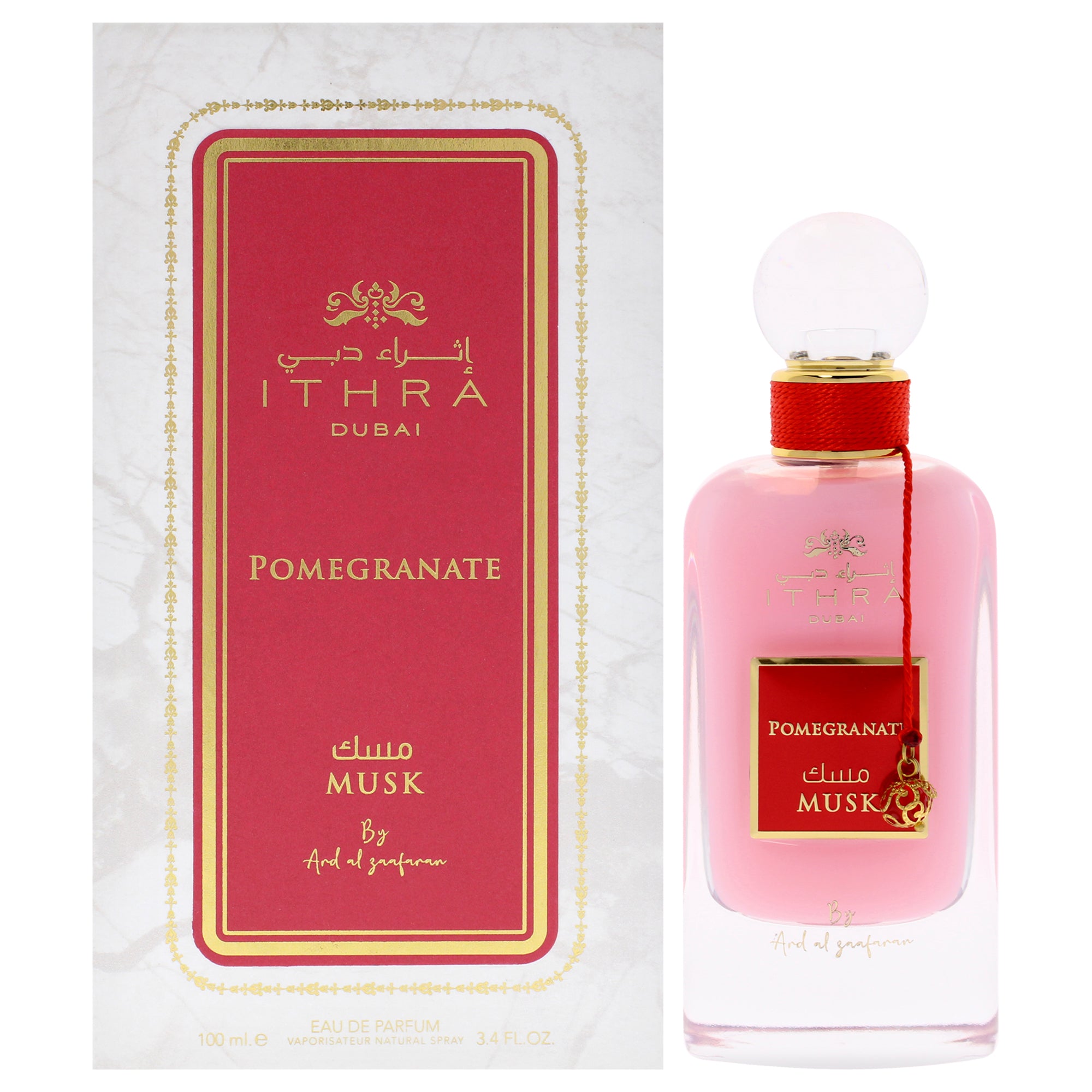 Ard Al Zaafaran Ithra Dubai Musk - Pomegranate Eau De Parfum-Thefragrancemart.com