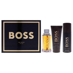 Hugo Boss Boss The Scent 3 Pc Gift Set-Thefragrancemart.com