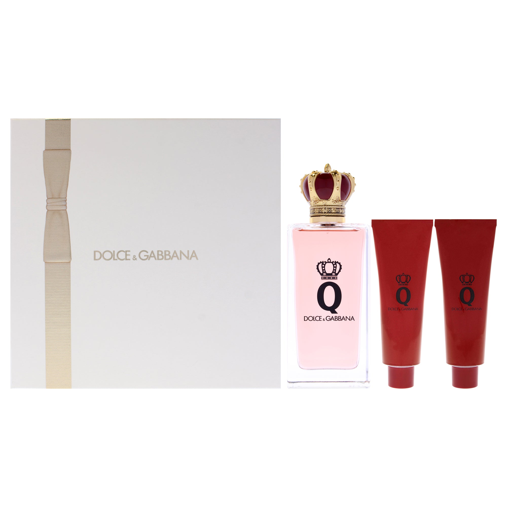 Dolce and Gabbana Q 3 Pc Gift Set-Thefragrancemart.com