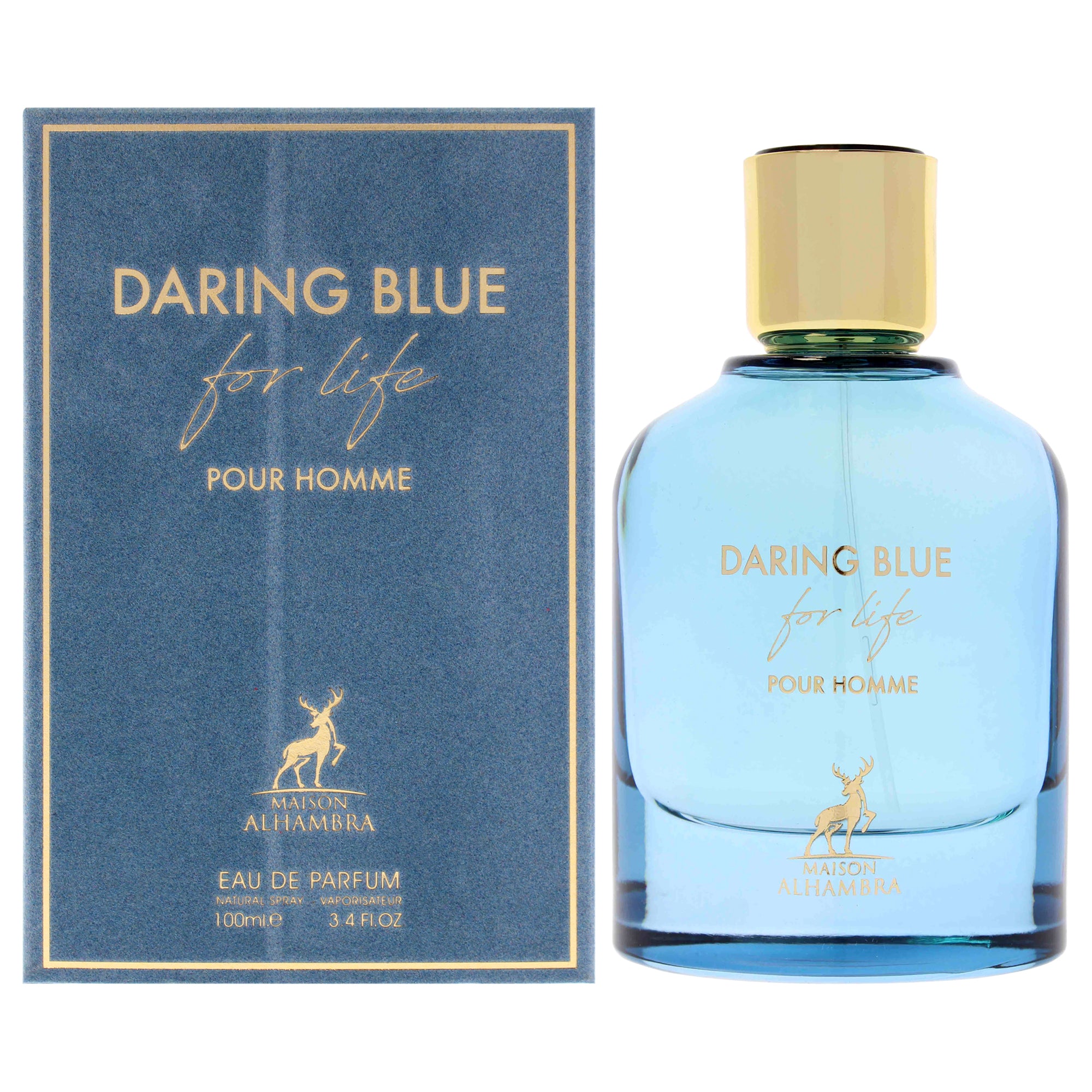 Maison Alhambra Daring Blue For Life Eau De Parfum-Thefragrancemart.com