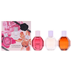 Viktor and Rolf Flowerbomb Trio Set 3 Pc Mini Gift Set-Thefragrancemart.com
