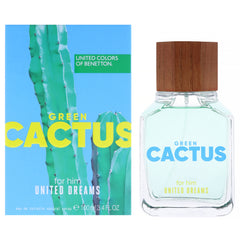 United Colors of Benetton United Dreams Green Cactus Eau De Toilette-Thefragrancemart.com