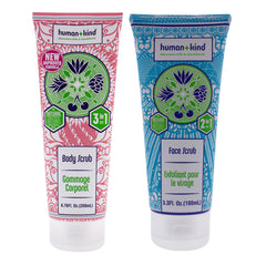 Human+Kind Body and Face Scrub Kit -Thefragrancemart.com