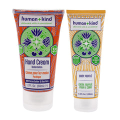 Human+Kind Hand-Elbow-Feet Cream - Watermelon and Body Souffle - Tube Kit -Thefragrancemart.com