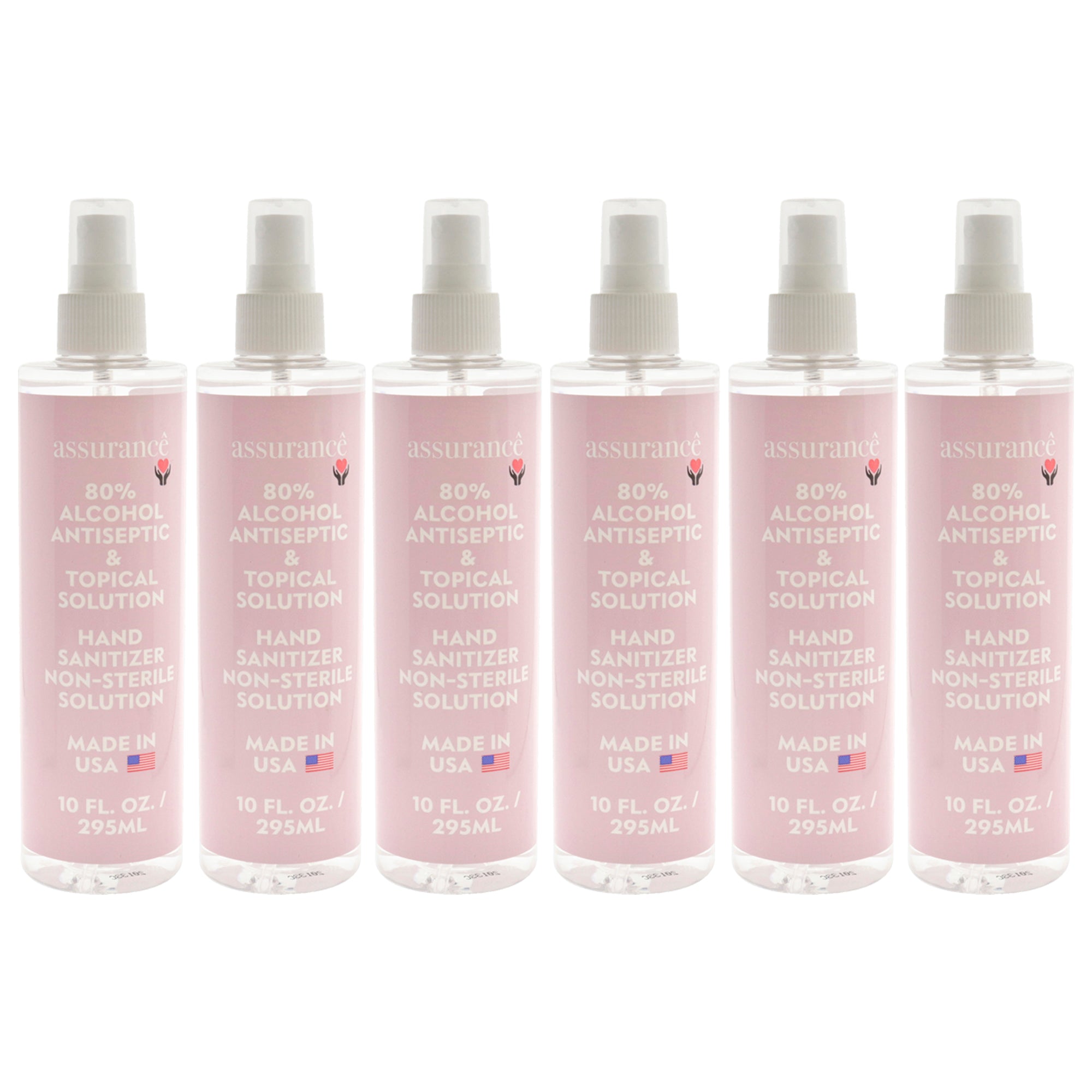 Assurance Hand Sanitizer Non-Sterile Solution - Pack of 6 -Thefragrancemart.com