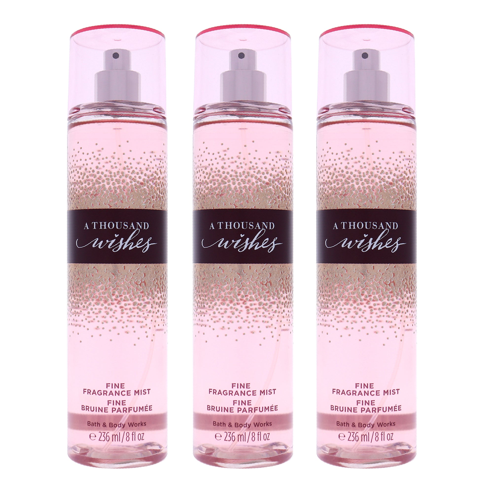 Bath and Body Works A Thousand Wishes - Pack of 3 -Thefragrancemart.com