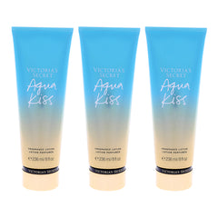 Victorias Secret Aqua Kiss Fragrance Lotion - Pack of 3 -Thefragrancemart.com