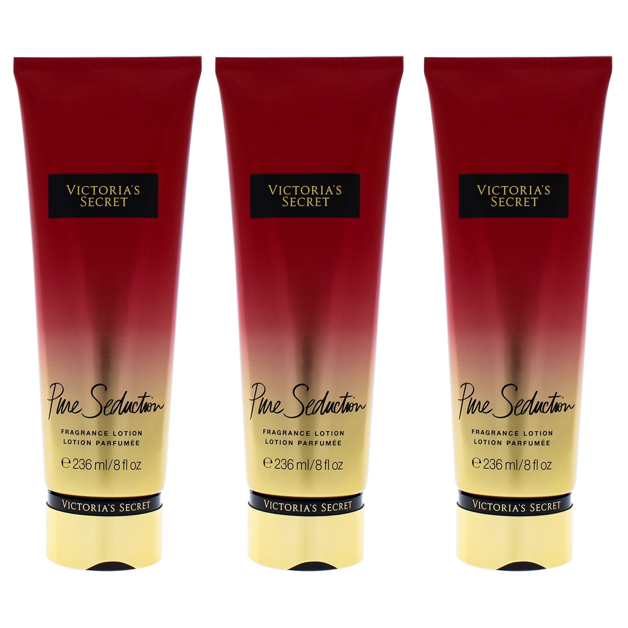 Victorias Secret Pure Seduction - Pack of 3 -Thefragrancemart.com