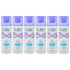 Sure Aerosol Regular Scent Anti-Perspirant and Deodorant - Pack of 6 -Thefragrancemart.com