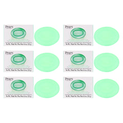 Pears Oil Clear Hypoallergenic Bar - Pack of 6 -Thefragrancemart.com