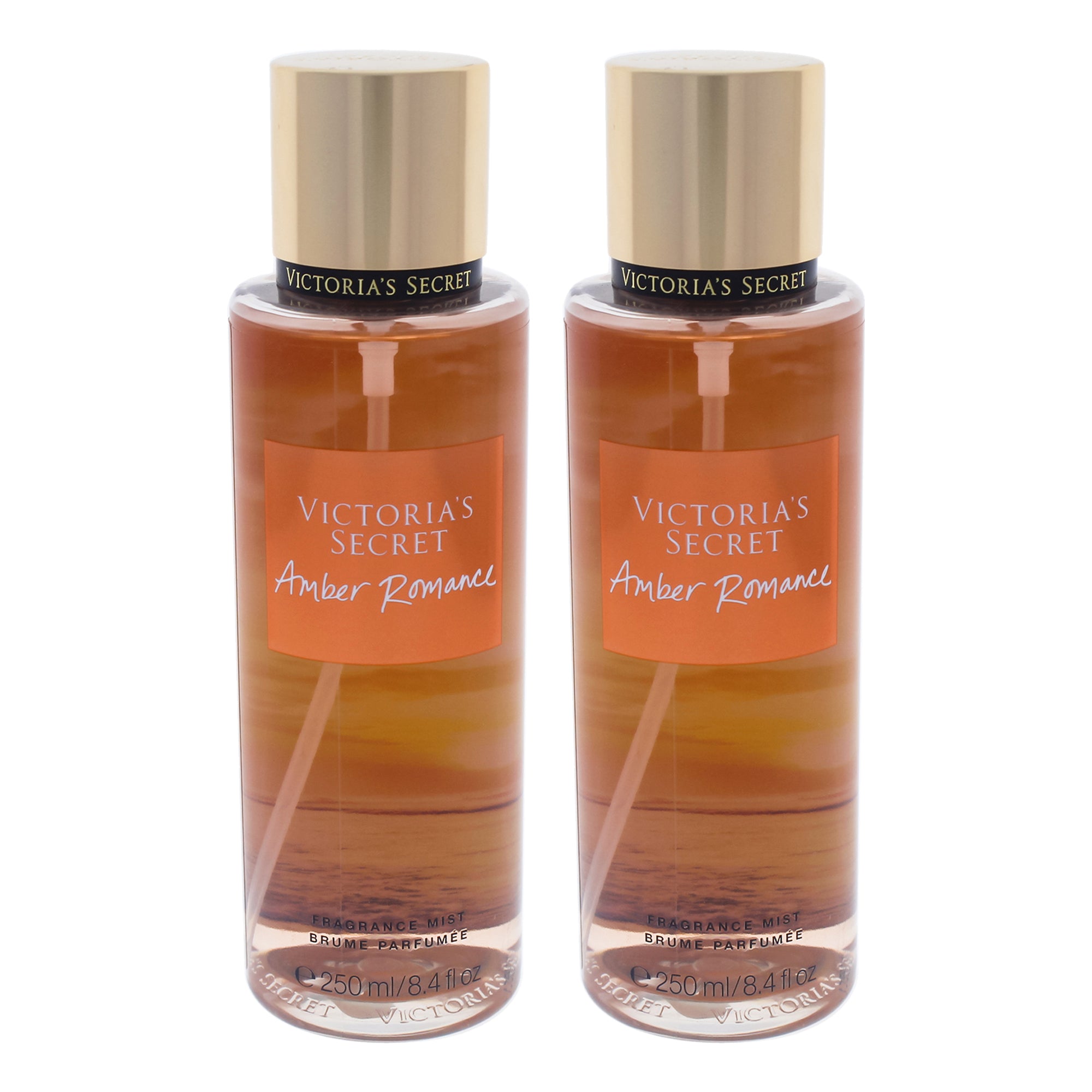 Victorias Secret Amber Romance - Pack of 2 -Thefragrancemart.com