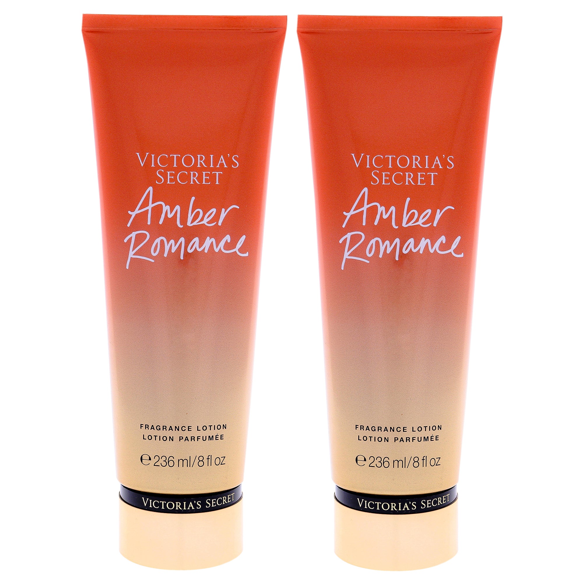 Victorias Secret Amber Romance Fragrance Lotion - Pack of 2 -Thefragrancemart.com