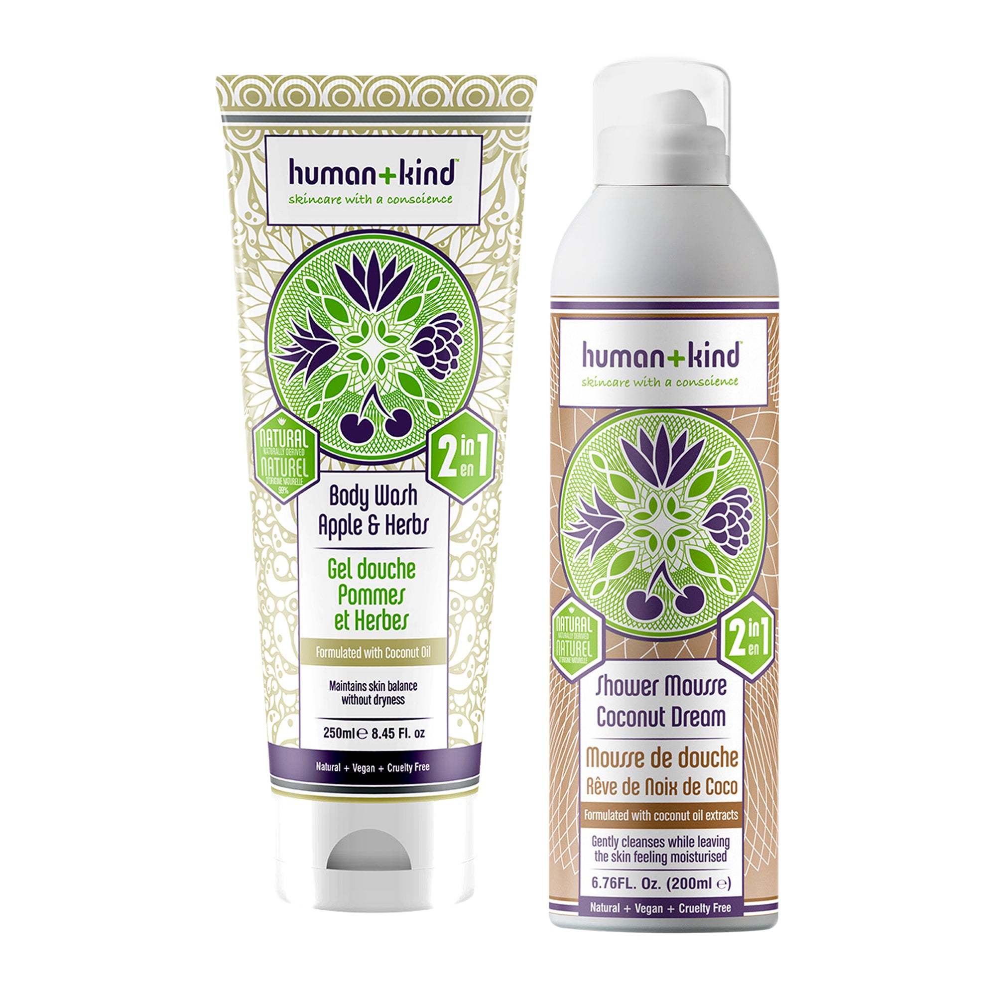 Human+Kind Body Wash Kit -Thefragrancemart.com