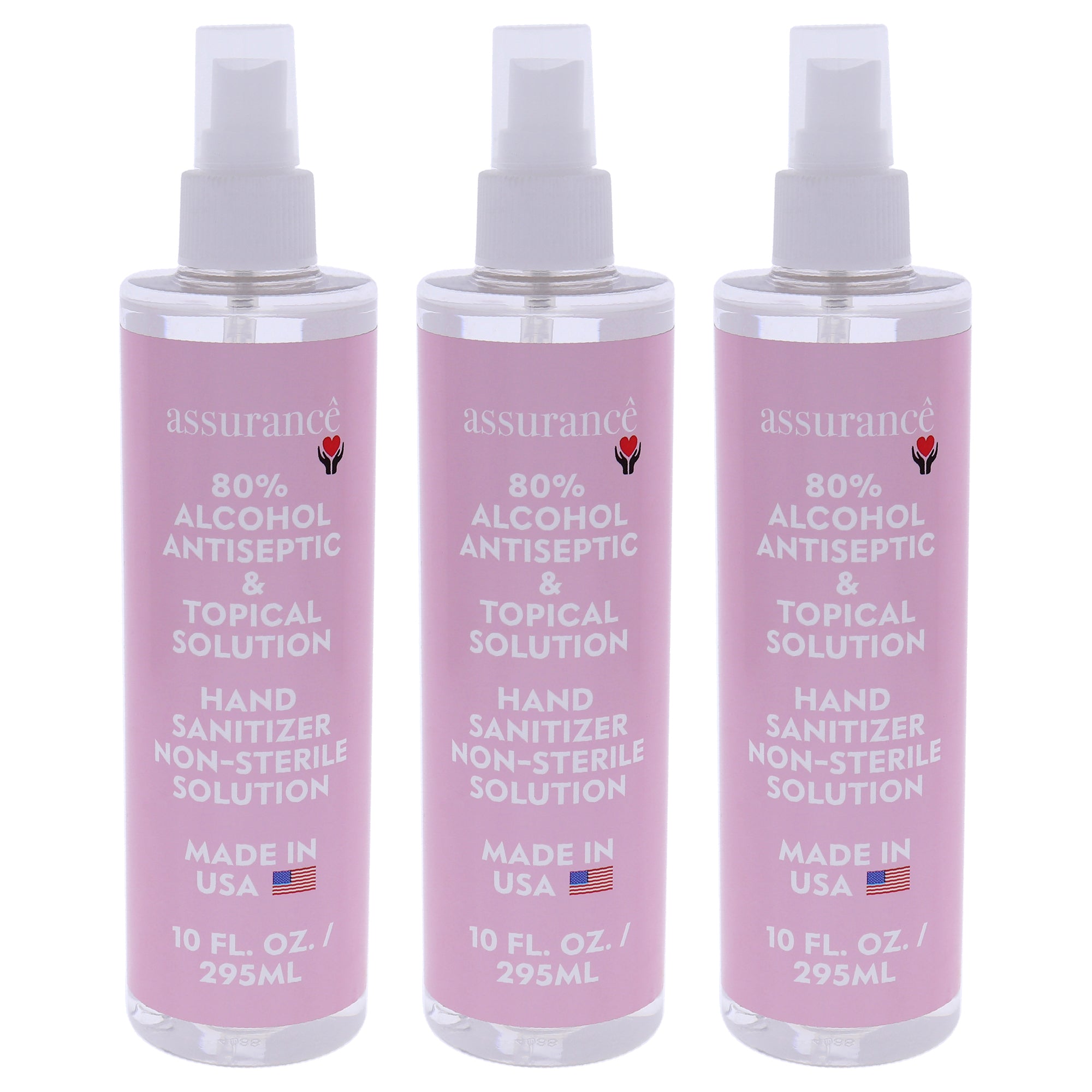 Assurance Hand Sanitizer Non-Sterile Solution - Pack of 3 -Thefragrancemart.com