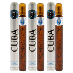 Cuba Blue - Pack of 3 Eau De Toilette-Thefragrancemart.com