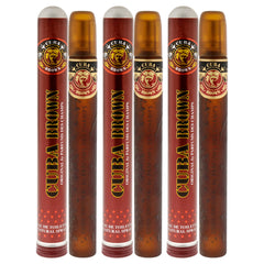 Cuba Brown - Pack of 3 Eau De Toilette-Thefragrancemart.com