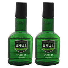 Brut Splash-On Original Fragrance - Pack of 2 -Thefragrancemart.com
