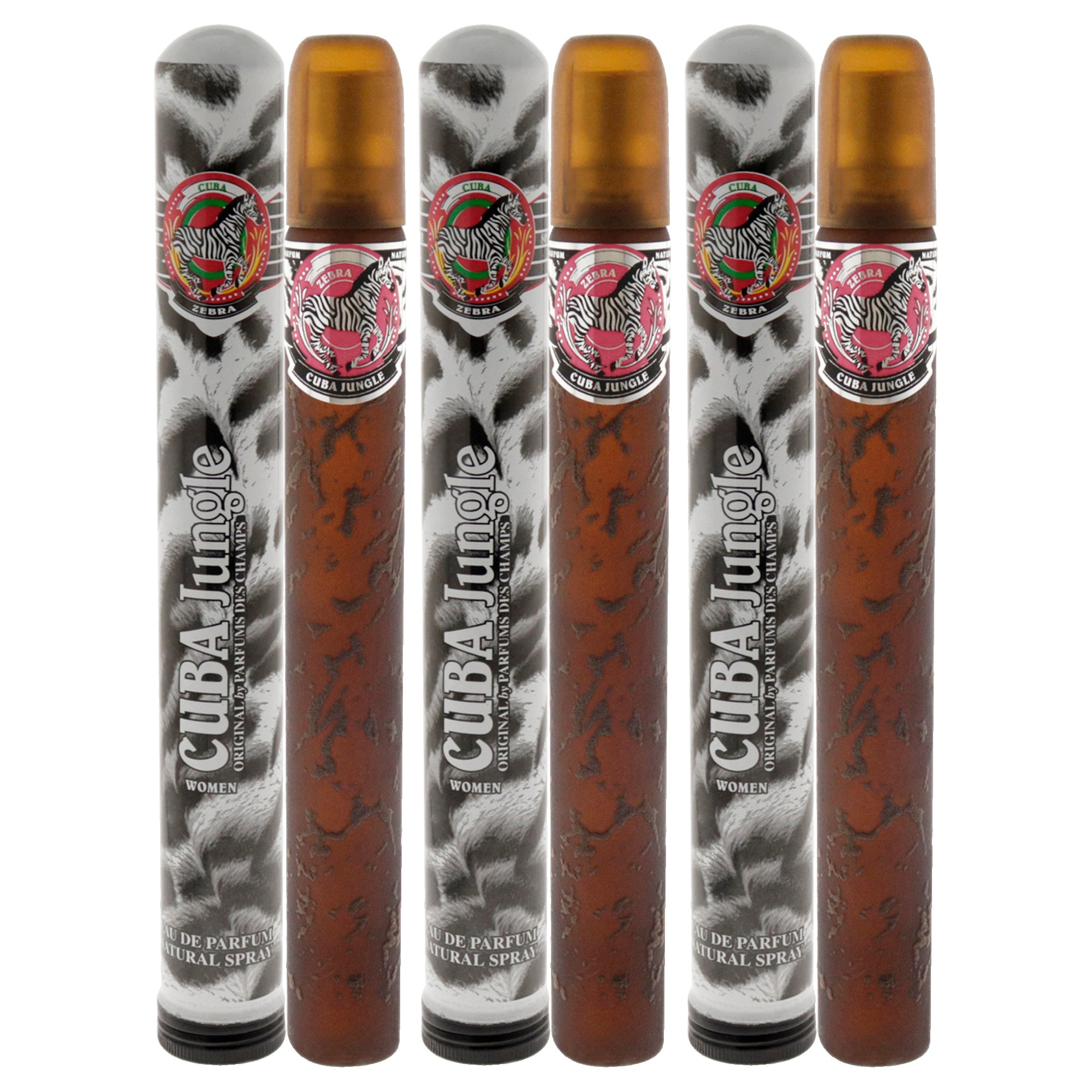 Cuba Jungle Zebra - Pack of 3 Eau De Parfum-Thefragrancemart.com