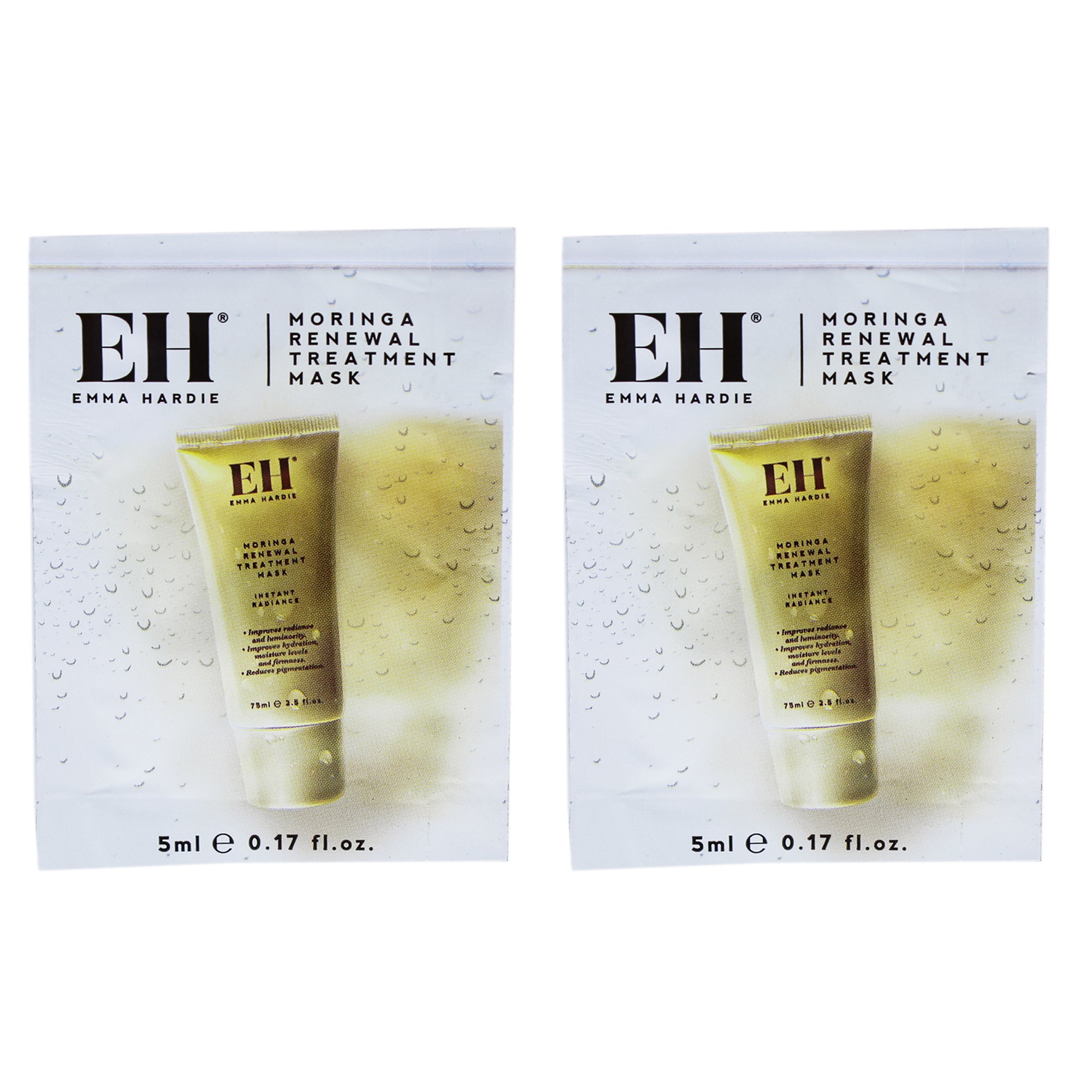 Emma Hardie Moringa Renewal Treatment Mask - Pack of 2 -Thefragrancemart.com