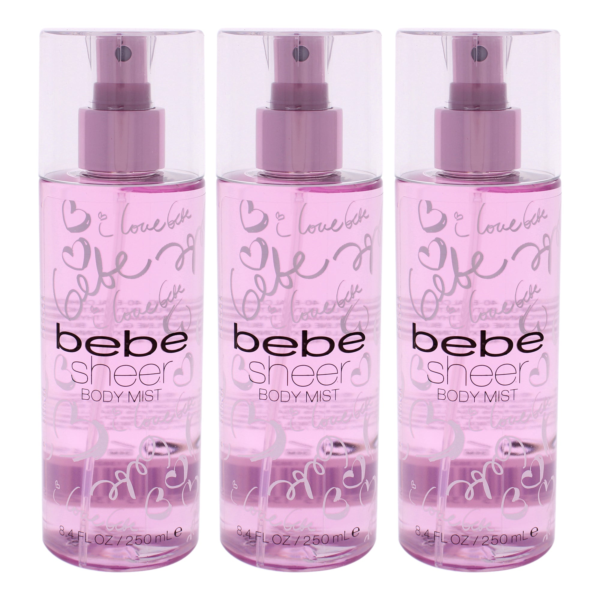 Bebe Sheer - Pack of 3 -Thefragrancemart.com