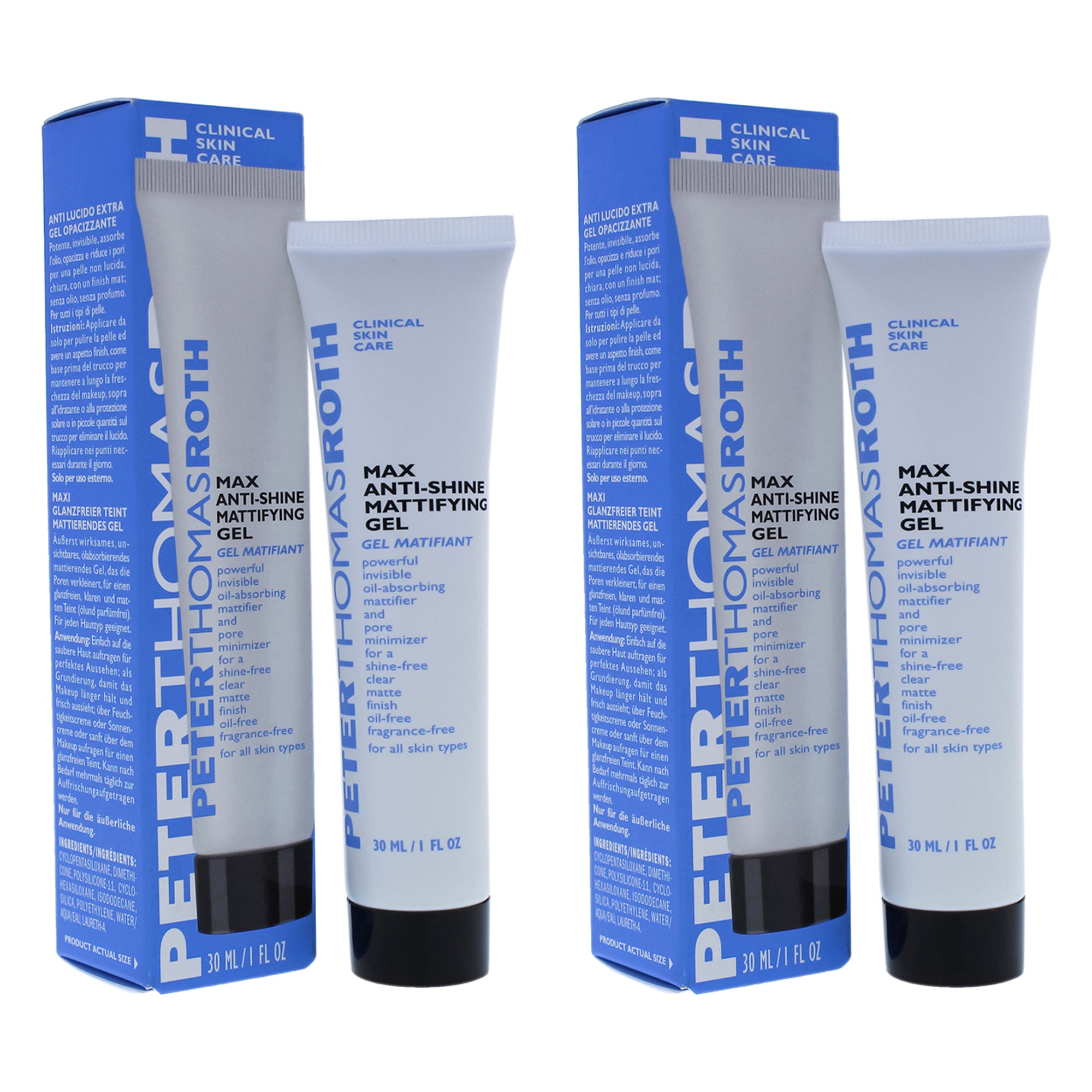 Peter Thomas Roth Max Anti-Shine Mattifying Gel - Pack of 2 -Thefragrancemart.com