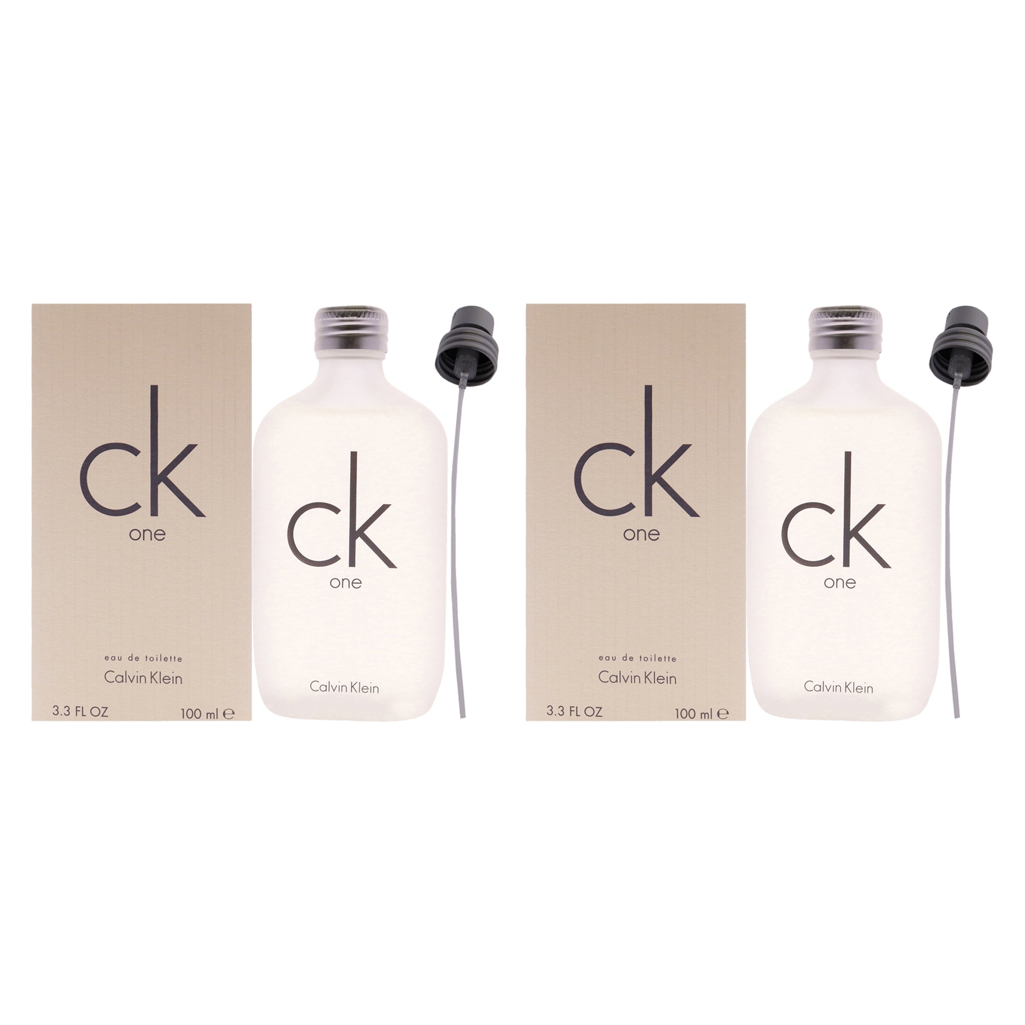 Calvin Klein CK One - Pack of 2 Eau De Toilette-Thefragrancemart.com