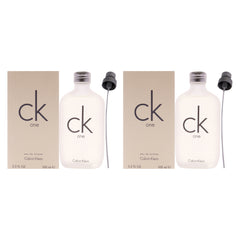 Calvin Klein CK One - Pack of 2 Eau De Toilette-Thefragrancemart.com