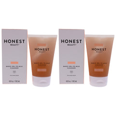 Honest Magic Gel-to-Milk Cleanser - Pack of 2 -Thefragrancemart.com