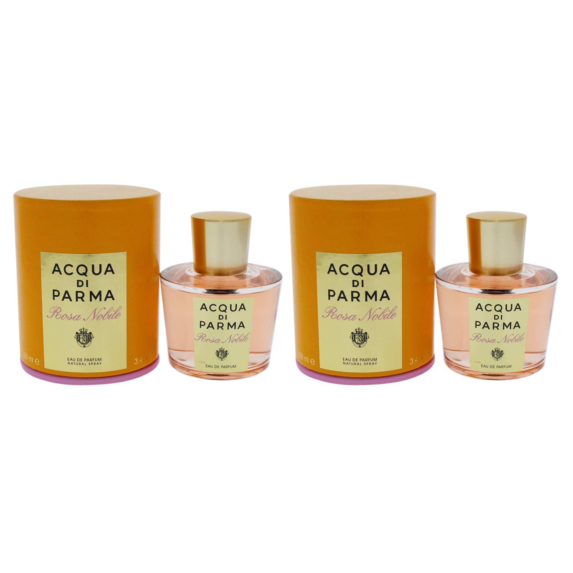 Acqua Di Parma Rosa Nobile - Pack of 2 Eau De Parfum-Thefragrancemart.com