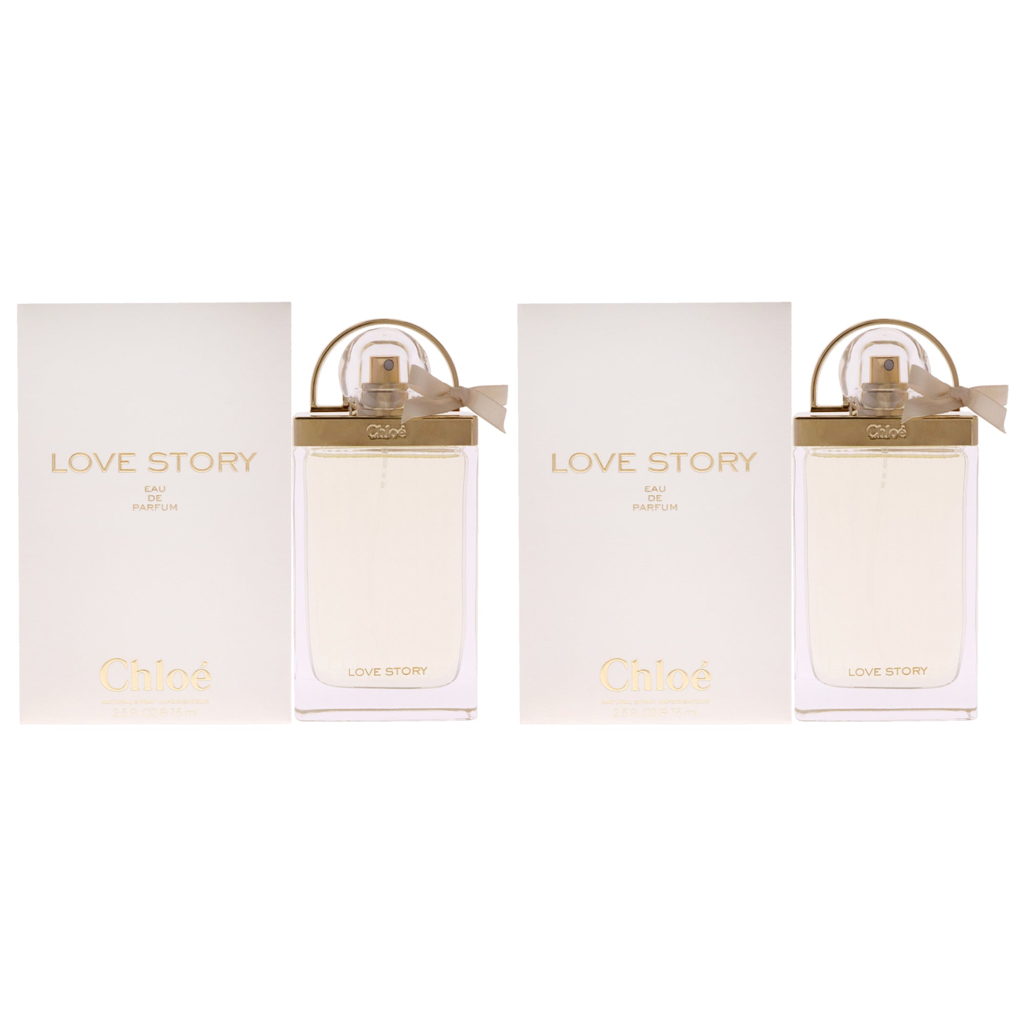 Chloe Love Story - Pack of 2 Eau De Parfum-Thefragrancemart.com