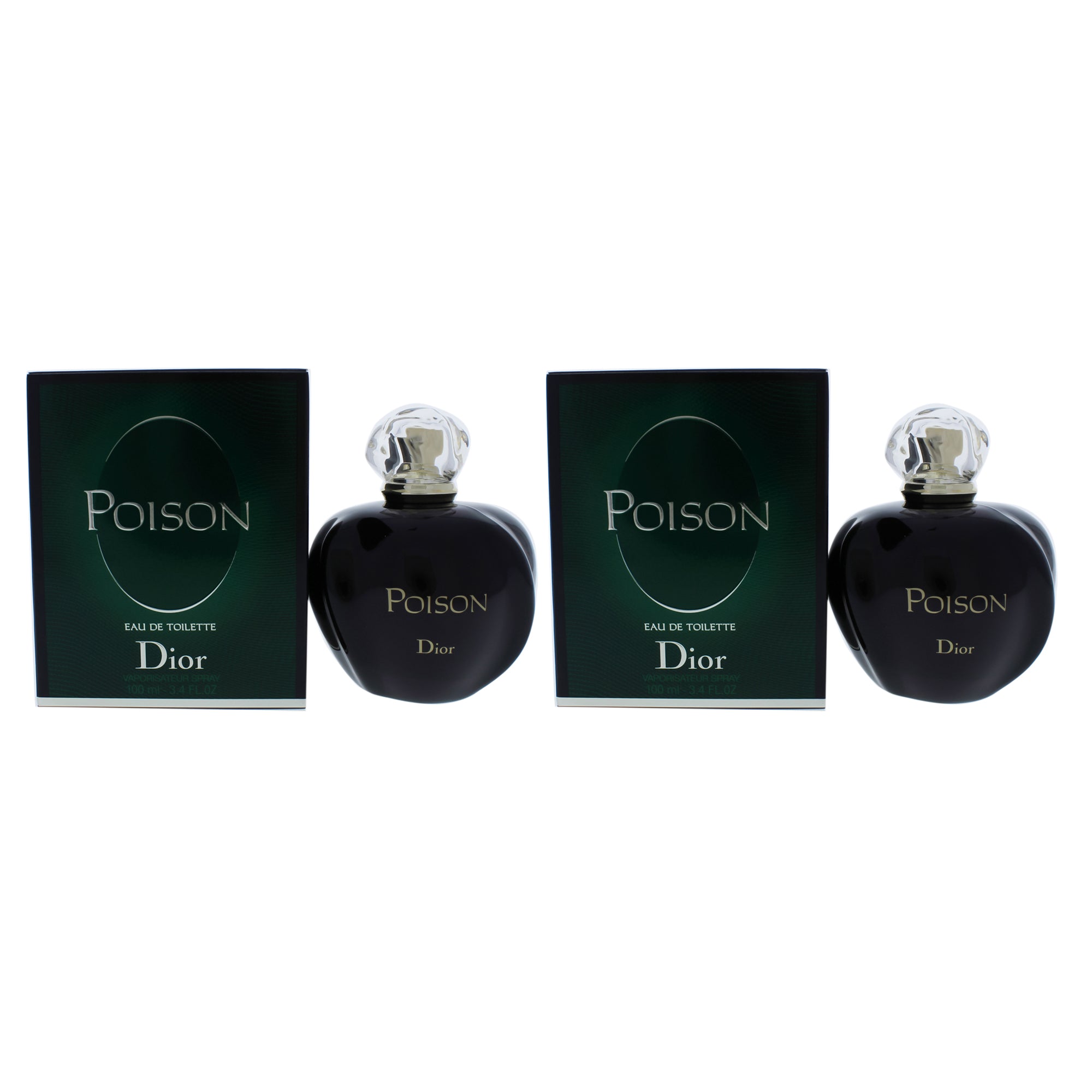 Christian Dior Poison - Pack of 2 Eau De Toilette-Thefragrancemart.com