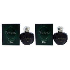 Christian Dior Poison - Pack of 2 Eau De Toilette-Thefragrancemart.com