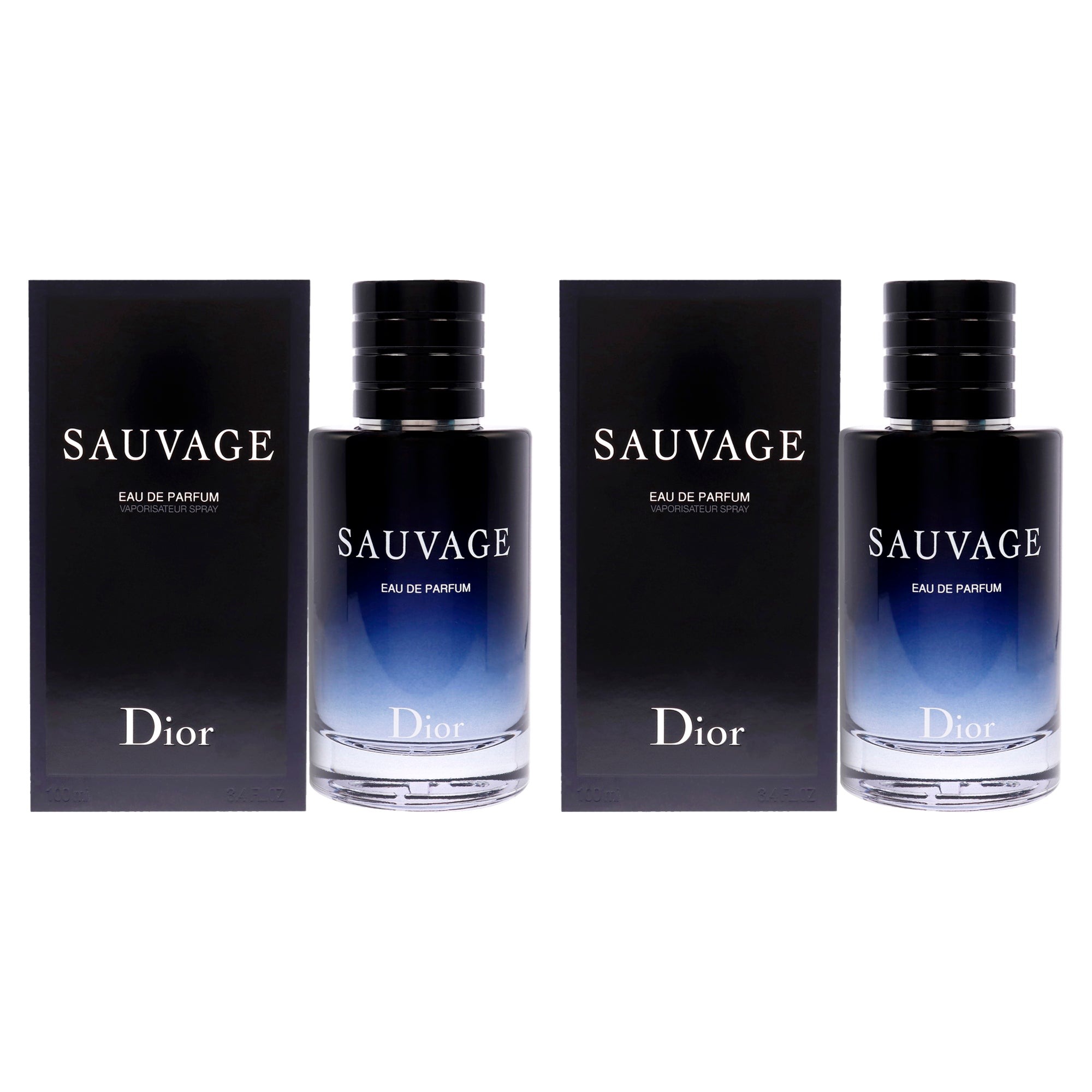 Christian Dior Sauvage - Pack of 2 Eau De Parfum-Thefragrancemart.com