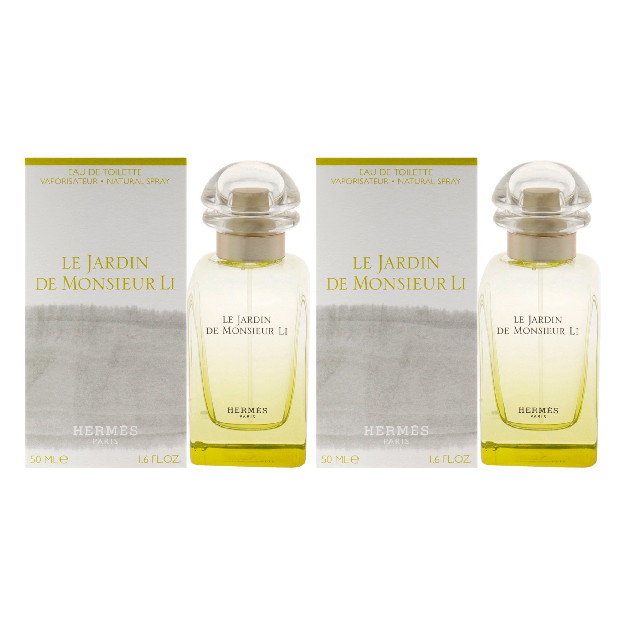 Hermes Le Jardin de Monsieur Li - Pack of 2 Eau De Toilette-Thefragrancemart.com