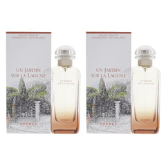 Hermes Un Jardin Sur La Lagune - Pack of 2 Eau De Toilette-Thefragrancemart.com