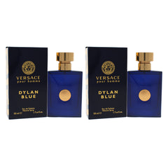 Versace Dylan Blue - Pack of 2 Eau De Toilette-Thefragrancemart.com