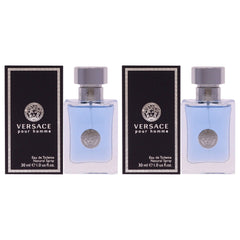 Versace Pour Homme - Pack of 2 Eau De Toilette-Thefragrancemart.com